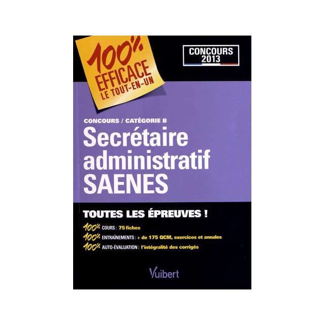 Concours Adjoint Administratif Détat Catégorie C Tout - 