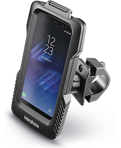 Cellularline Pro Case per Moto - Galaxy S8 Supporto moto per smartphone a prova di viaggio