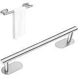Toalleros Baño, JiGiU 4 Piezas Toallero Adhesivo Juego de ...