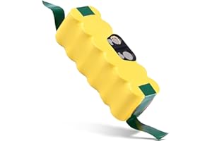 FUNMALL 14.4V para Irobot Roomba Batería 4500mAh Ni-MH Batería de Repuesto para Irobot Roomba Batería 500 600 700 800 900 Batería de Aspirador