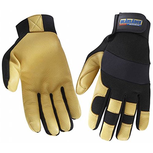 Blakläder Winter-Handschuhe "Handwerk", 1 Stück, 11, schwarz / gelb, 22393923993311