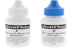 ARCTIC TUMBLERS Arctic Silver ACN-60ML ArctiClean Thermal Material Remover & Surface Purifier 60ml Kit original version