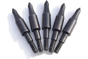 SHARROW 12 Pezzi Punta di Freccia di Tiro con L'Arco Punte da Tiro Punti di Campo Broadheads 100/125/150 Grains per Frecce di Carbonio