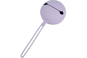 WATAWATA Baby Dummy Case, Pacifier Case, Travel Soother Box, Transparent Soother Pod Pacifier Holder Box for Kids (Small, Purple)