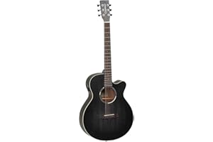 Tanglewood TW4E Winterleaf Super Folk Electro Acoustic Guitar - Black Shadow