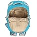 LCY Smart Organizer System Backpack Baby Changing Bag Light Blue Flowers
