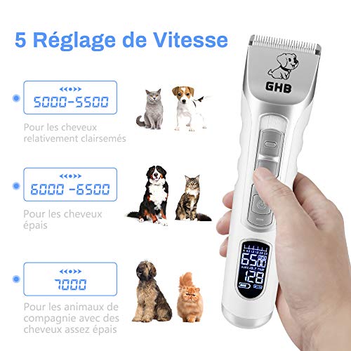 GHB-Tondeuse-Chien-Chat-Professionnelle-Tondeuse-Animaux-Electrique-avec-Ecran-LCD-Sans-Fil-Rechargeable