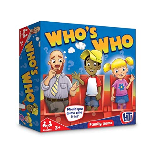 (Who's Who) - Traditional Guess Who's Who Board Game Fun Family Kids Logical Classic Toy