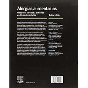 Alergias Alimentarias. Reacciones Adversas A Alimentos Y Aditivos Alimentarios - 5ª Edición