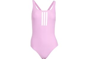 adidas 3 Stripes V-Back Swimsuit Traje de baño de una Sola Pieza Mujer (Pack de 1)