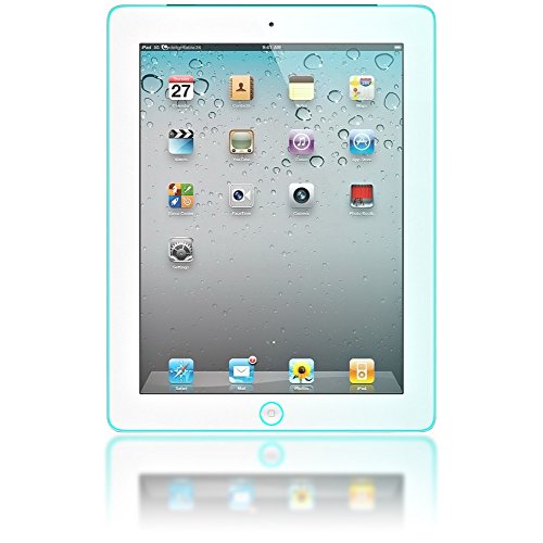 Apple iPad 2 / 3 / 4 Panzer-Glas Schutz-Folie von NICA, 2,5D Round Edge Full-Cover Displayschutzfolie Folie 9H Panzerfolie Volle Tablet-Display-Abdeckung Panzerglas Displayschutz Glass - Kristall-Klar