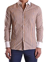 Bikkembergs Hombre MCBI042032O Multicolor Algodon Camisa