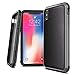 Produktbild X-Doria Kompatibel 2018 iPhone XR, iPhone 6.1 Zoll Hülle, Defense Lux Serie, Militärischer Grad Tropfen Getestet von 3m, Schützender Case für Apple iPhone XR, Schwarzes Leder