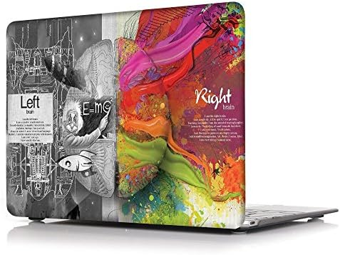 Redlai Plastic Clear Hard Shell Case Cover Print for MacBook Air 13 inch (Model: A1369 &amp; A1466) - Brain No.2