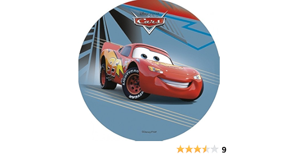 Disque Azyme Diametre 21cm Cars Pour Decoration De Gateau A L Unite Les Gourmandises De Heidi Cars Modele 2 Amazon Fr Cuisine Et Maison