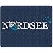 Produktbild Geschenkartikel Mousepad Nordsee 23 x 19 cm Polyester Rutschfest Maritim Deko YD 3-001-1262