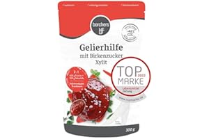 borchers Gelificante con xilitol de azúcar de abedul, para untar frutas, alternativa al azúcar gelificante, de Finlandia 300 g