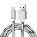 Produktbild Hanbaili 1 Meter Typ C Kabel, Geflochtene USB Typ C zu USB 2.0 Daten Ladekabel für Samsung S8 S8 + Note8 LG Nexus HTC