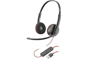 POLY Plantronics Blackwire C3220 USB Headset.