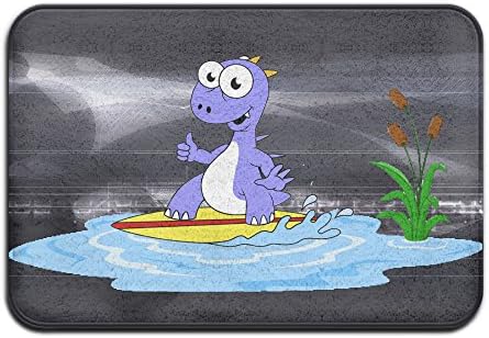 Dragon Surffing Funny Door Mat Welcome Mat