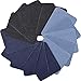Produktbild Aboat 15 Stück 3 Farben Aufbügelflicken Bügelflicken Denim Baumwolle Patches Bügeleisen Reparatursatz, Größen 5 "x 3-3 / 4" Zoll