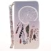 Produktbild Handyhülle für Galaxy A8 2018, Kucosy Samsung Galaxy A8 2018 Lederhülle Schutzhülle, 3D Gemaltes Muster Schutzhülle Premium PU Leder Flip Case Etui Brieftasche Ledertasche Farbe Windspiele Muster Malerei Flip Hülle Ledertasche mit Magnetverschluss Kartenfach und Standfunktion Cover Schale im Bookstyle Handyhülle Inner Silicone Rückseite Cover Schale Kratzfest und stoßfest Brieftasche Schutzhülle Handyhülle Handytasche für Samsung Galaxy A8 2018, Farbe Windspiele