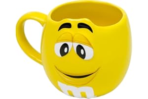 M&M'S COLLECTION MY M&M'S Mugs M&M'S - Tasse M&M'S à l'éffigie des personnage M&M'S - Idée de cadeau original pour faire plaisir ou remercier (Jaune)