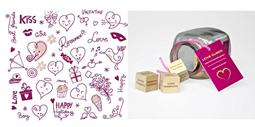 Dieses Geschenk mit über 45.000 Verwöhnideen könnte ihren Partner verrückt machen. LOVE CUBES – Inspiration für die Liebe. Die ausgefallene Geschenkidee! - 3