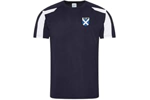 SUPER LEMON Bedrucktes T-Shirt mit Schottland-Fans, Unisex, ideal für die Unterstützung von Schottland während des Fußballs, Cricket, Rugby, ideal für jedes Geburtstagsgeschenk, Wichtelgeschenk, nicht offiziell