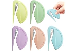 QOMJUFA 5Piezas Pet Open Knot Comb, Peine de Nudos Para Gatos Perros, Cortador de Nudos pelo Gato, Pet Dematting Comb Knotting Combs Hair Removal, Peine Desenredante Perro Pelo Gato