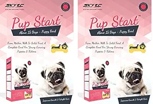 Sky Ec Pup Start Puppy Food For all Breeds 300gm (Pack Of 2) Total 600gm