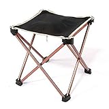 silla plegable portátil al aire libre, hecha de aleación de aluminio y Oxford, Es durable y resistente que se puede utilizar durante mucho tiempo, ideal para uso en interiores o al aire libre