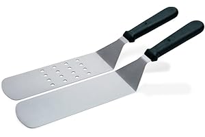 GETGASTRO Winkelpalette aus Edelstahl - mit Kunststoffgriff, XTRA PREISWERT/in geschlossener oder perforierter Ausführung, Länge: 37 cm, Abmessung Schaufel: 20 x 7 cm (Geschlossen)