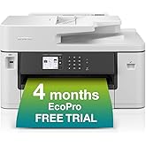 BROTHER MFC-J5340DWE Inkjet Printer with EcoPro Subscription | Wireless Colour Inkjet Printer | 4in1 (Print/Copy/Scan/Fax) | 