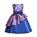 Produktbild Blumen Baby Mädchen Prinzessin Kleid, Quaan Brautjungfer Festzug Kleid Geburtstag Beiläufig Retro Vorabend Party Hochzeit Bowknot Stickerei Jahrgang Bodycon Abschlussball Swing Abendessen Kleid