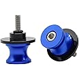 Lqkj.Ltd M6 x 1.5 Thread Cnc Billet Paddock Stand Bobbins Jerez For Yamaha Mt-01 Mt-03 Mt-09 Mt-10 6Mm Blue