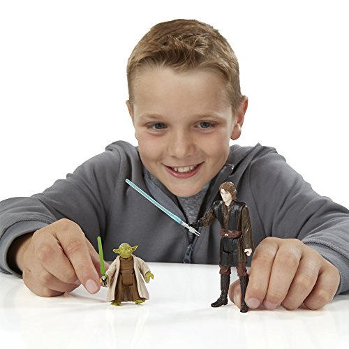 Star Wars Rache der Sith 3.75-Inch Wald Mission Anakin Skywalker und Yoda-figur (Doppelpack) - 5