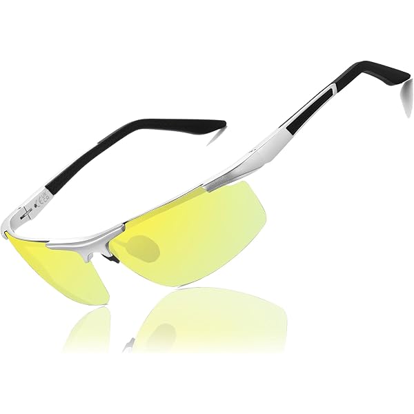 Lunettes De Soleil Polarisées Unisexe - Monture TR90 Bleu/noir - Lentilles Protection UV - Pour Conduite, Pêche