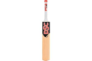 DSC Intense Force Cricket Bat (Beige, Size: 4) Material: Kashmir Willow Light Weight Free Bat Cover Grade Three Suitable for Leather Ball for Boys and Youth