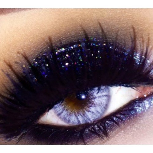 Glitter Eyes - GH23 Holographic Black Glitter Eye Eyeshadow Eye Kit Shadow Large 5ml Pot