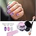 DE'LANCI Mirror Nail Glitter Powder 4Box 3g-Gold Silver Pigment Powder Nail Art Chrome-Glitter Dust Powder - Decoration Nails Art-Beauty Makeup Cosmetics Tools Kit with 4Pcs Sponge Stick