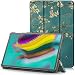 Produktbild TTVie Hülle für Samsung Galaxy Tab S5e - Ultra Dünn PU Leder Schutzhülle mit Standfunktion und Auto Aufwachen/Schlaf Funktion für Samsung Galaxy Tab S5e T720 / T725 (10,5 Zoll), Aprikosenblüte