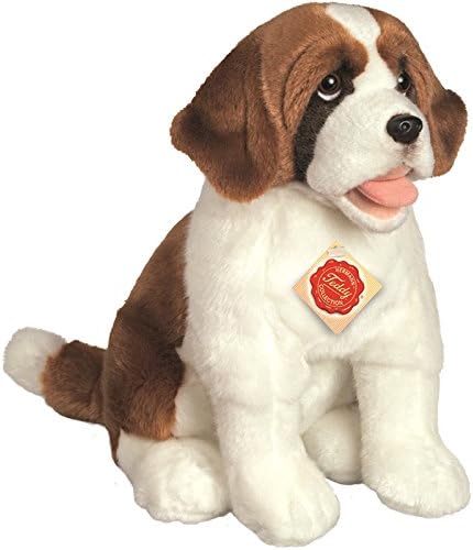 Hermann Teddy Collection 919179 33 cm Saint Bernard Sitting Plush Toy