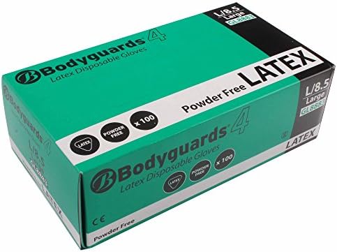 Wallace Pack of 100 Large Latex Gloves