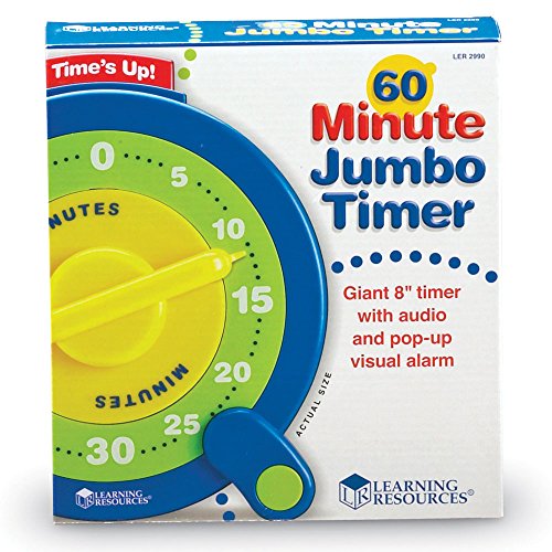 Learning Resources 60 Minute Jumbo Timer from Learning Resources