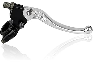 SOLLON 22mm 7/8 pouces Levier de Frein d'embrayage Avant Gauche Pour Moto 50cc-125cc Dirt Pit Bike Cylindre d'embrayage Hydraulique