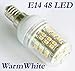 Produktbild E14 SMD 48 LEDs Strahler Lampe Birne Spot Licht Warmweiß 230V AC