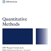 2026 CFA&reg; Program Prerequisite Reading Volume 1: Quantitative Methods (2026 CFA&reg; Program Prerequisite Readings, Band 1)
