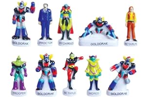 ALCARA FaisTonGateau - fèves thème Goldorak - Fèves de Collection pour Galette de Rois Epiphanie - Fèves Multicolores