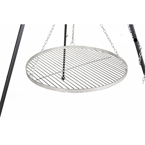 Schwenkgrill Dreibein mit 70cm Edelstahl-Grillrost - 2